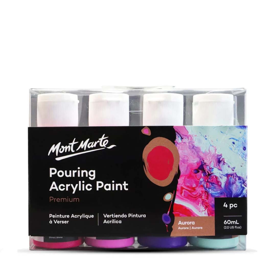 Mont Marte Pouring Acrylic Premium Paint Set