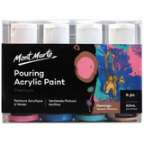 Mont Marte Pouring Acrylic Paint Set Premium 4pc x 60ml