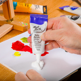 Mont Marte Satin Acrylic Primary Set 6 x 75ml