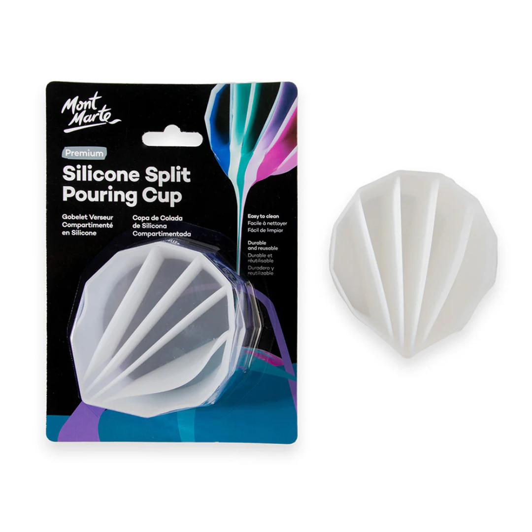 Mont Marte Silicone Split Pouring Cup Premium