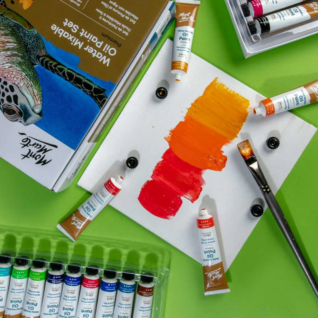 Mont Marte Water Mixable Oil Paint Intro Premium Set
