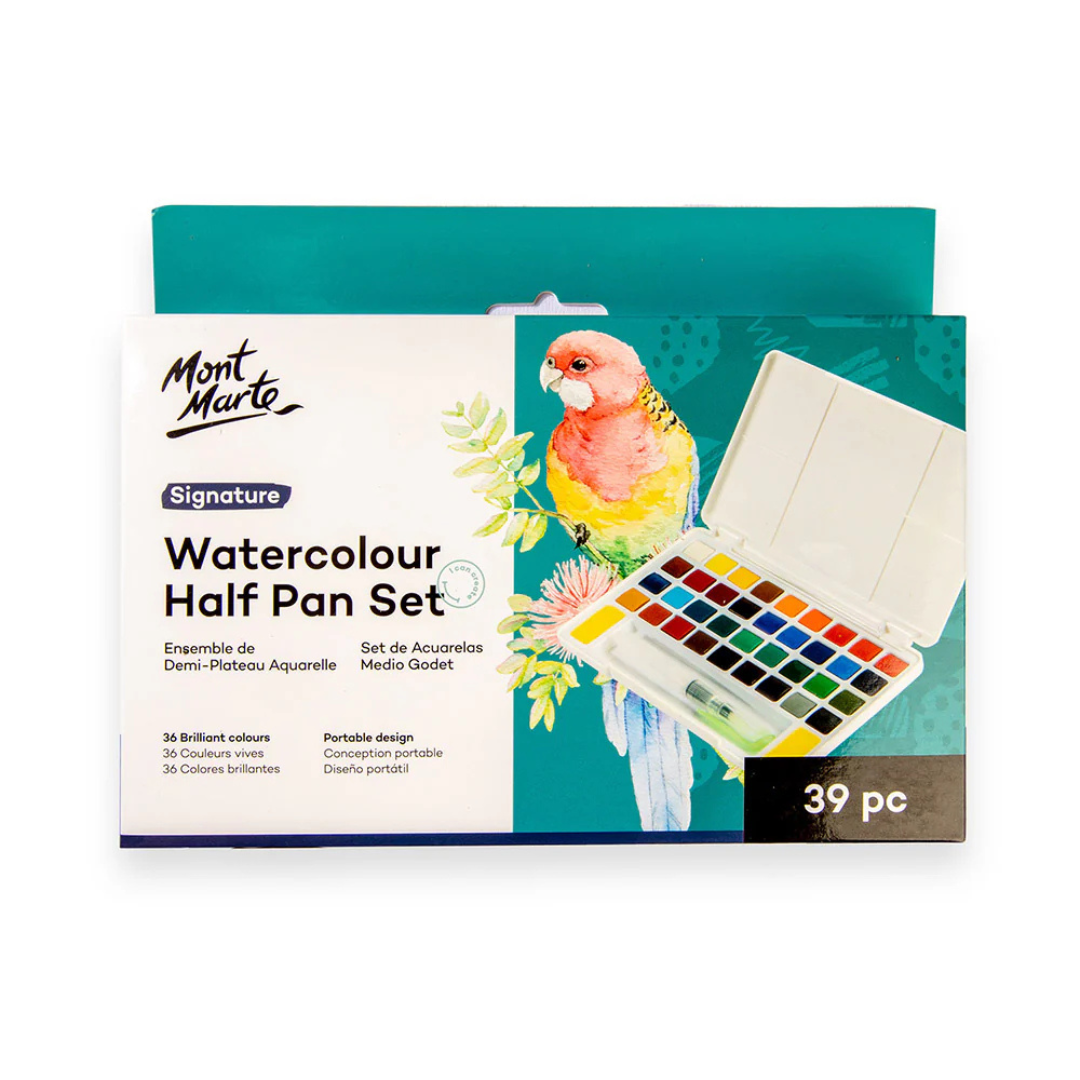 Mont Marte Watercolour Half Pan Set