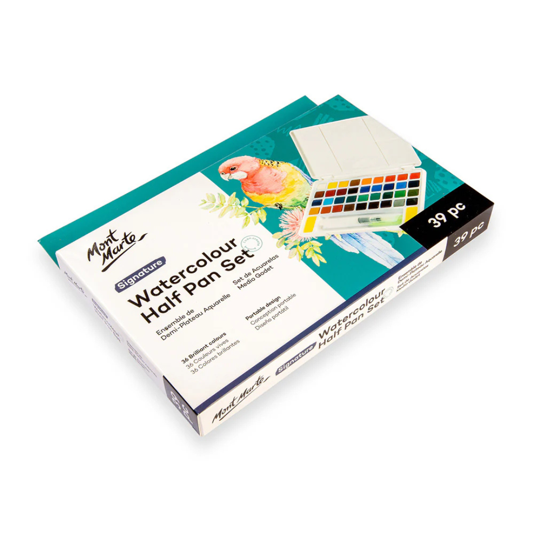 Mont Marte Watercolour Half Pan Set
