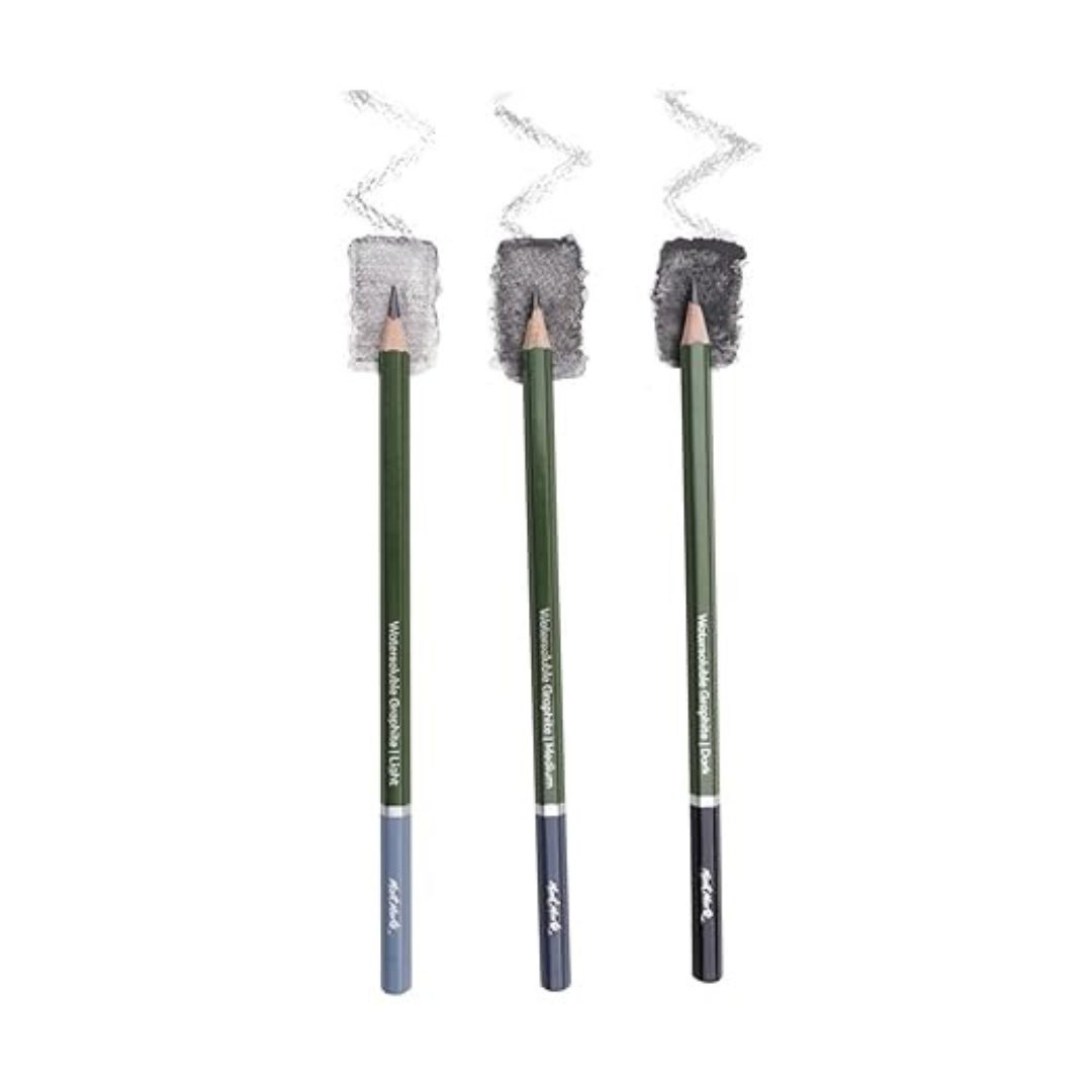 Mont Marte Watersoluble Graphite Pencils Signature 5pc
