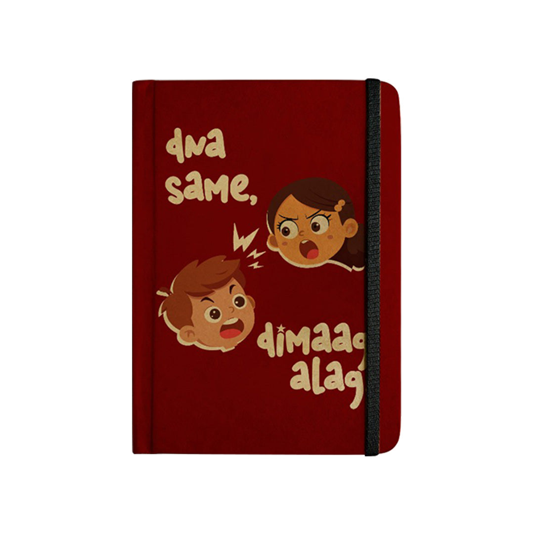 Mooch Siblings Series A5 Plain Notebook