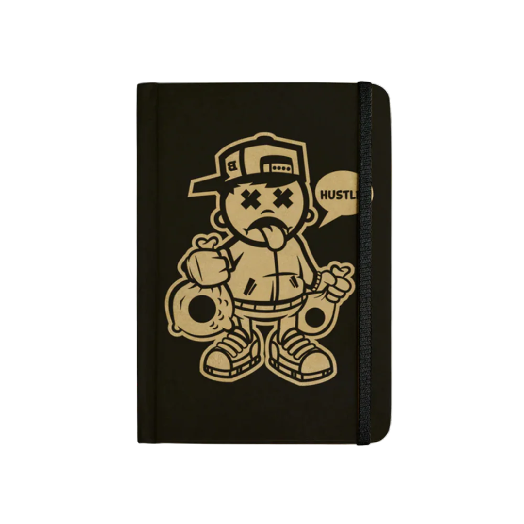 Mooch Handcrafted Khaki A5 Plain Notebook