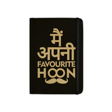 Mooch Handcrafted Khaki A5 Plain Notebook