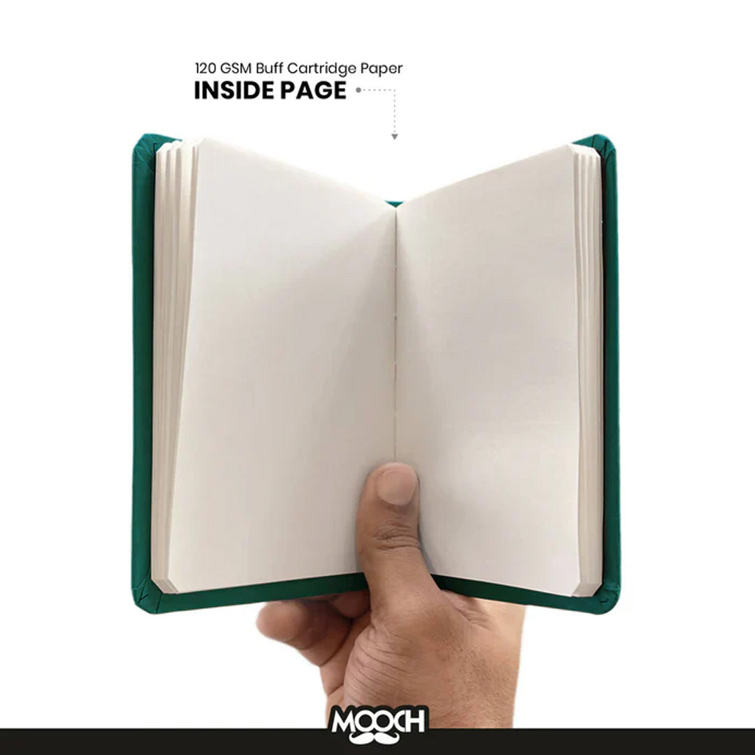 Mooch Diary Oh Shoot A6 Plain Notebook
