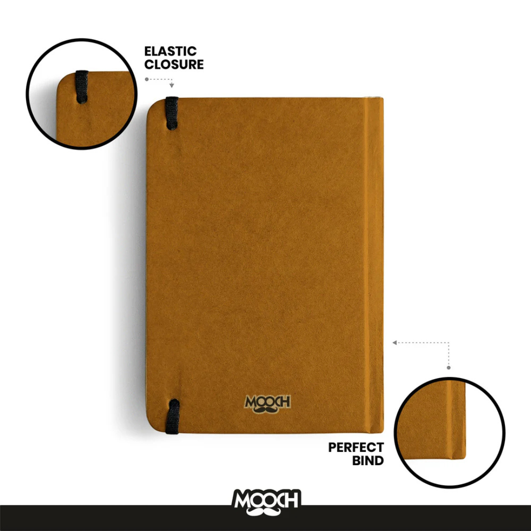 Mooch Handcrafted A5 Plain Notebook