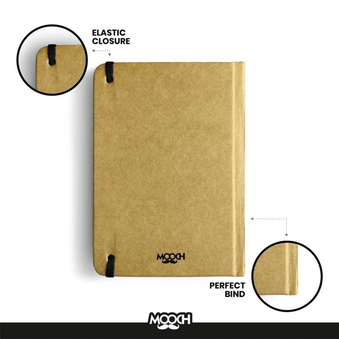 Mooch Handcrafted Diary A6 Plain Notebook