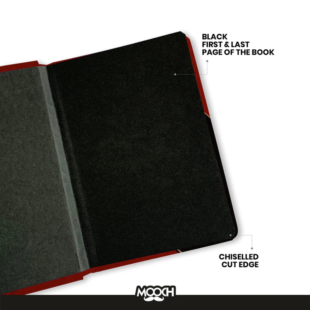 Mooch Handcrafted Diary A6 Plain Notebook