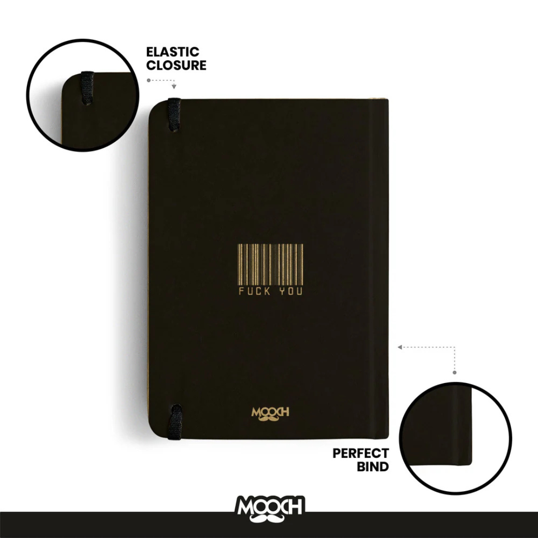 Mooch Handcrafted Diary A6 Plain Notebook