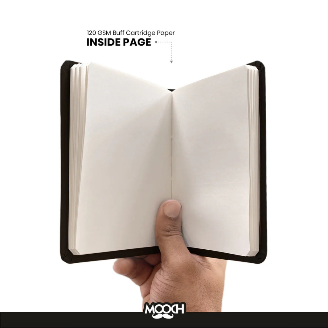 Mooch Lights Camera Action A5 Plain Notebook