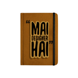 Mooch Handcrafted Diary (A5) - Khaki