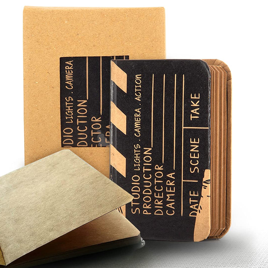 Mooch Lights Camera Action A5 Plain Notebook