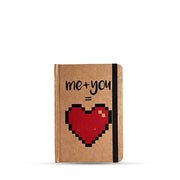Mooch Me+You A5 Plain Notebook