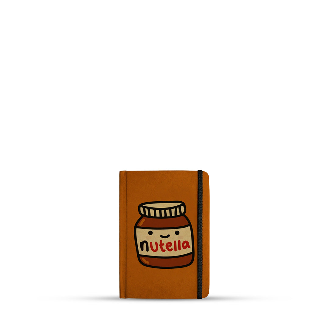 Mooch Nutella Jar A6 Plain Notebook