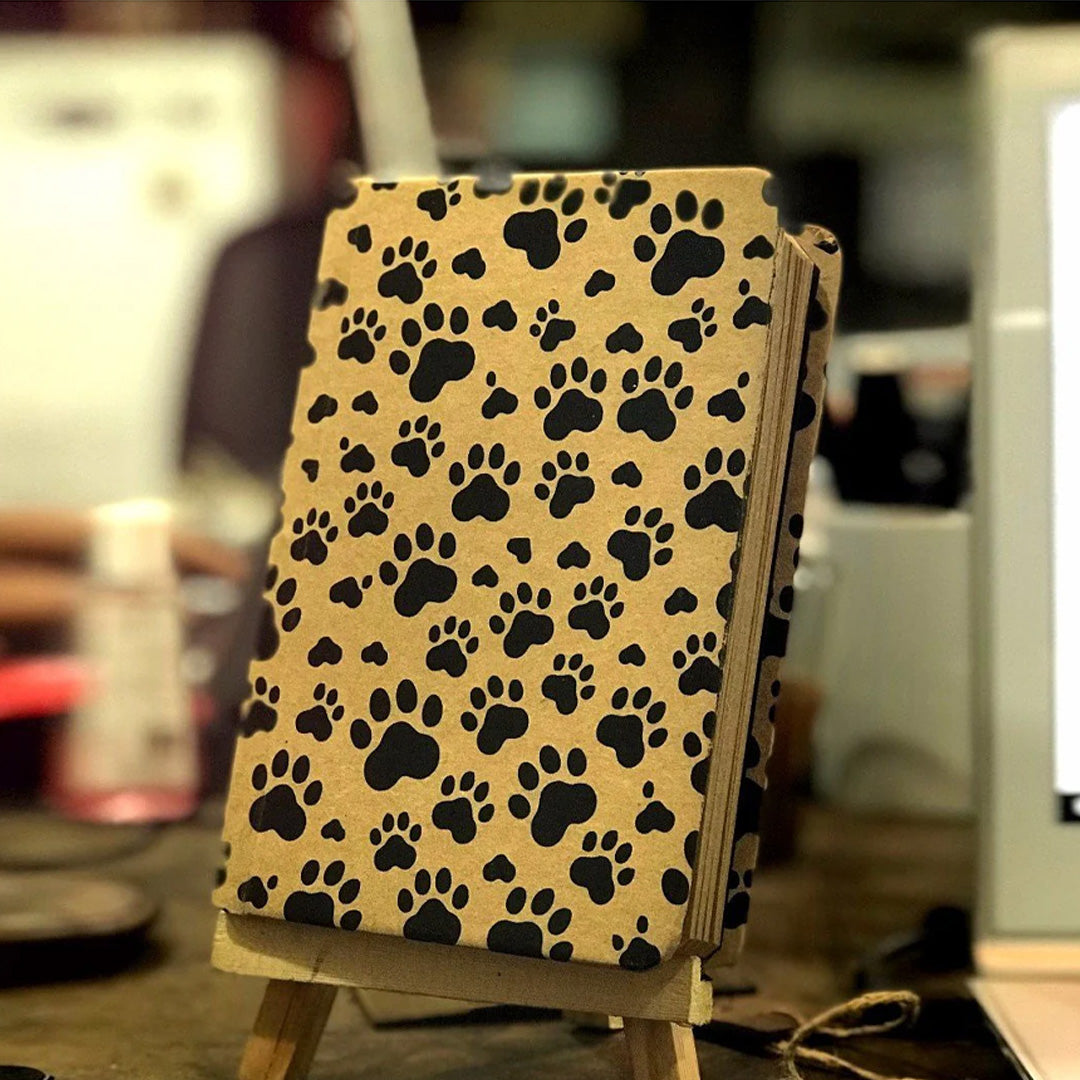 Mooch Pawsome A5 Plain Notebook