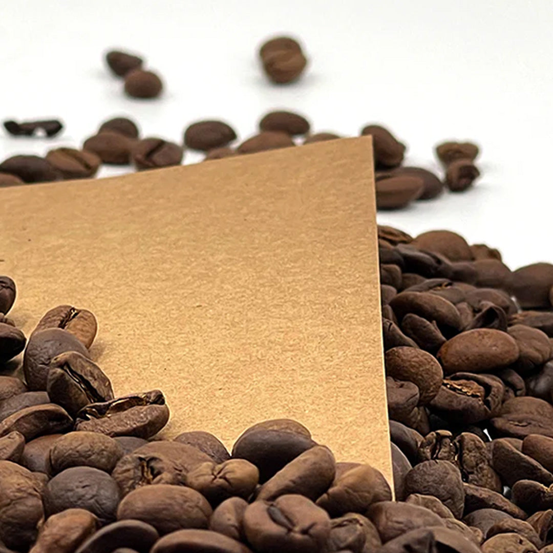 Mooch Quotes Khaki A5 Plain Notebook