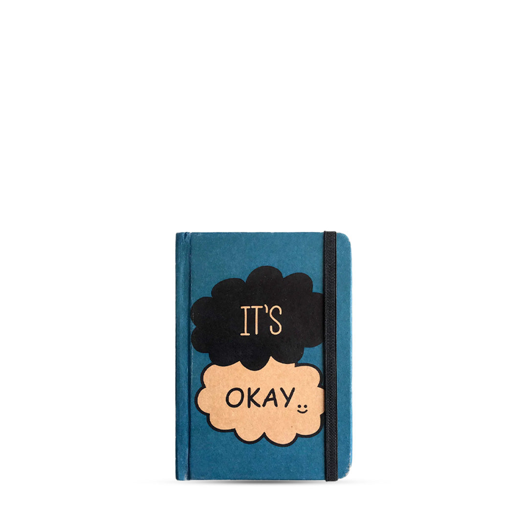 Mooch Quotes Khaki A6 Plain Notebook