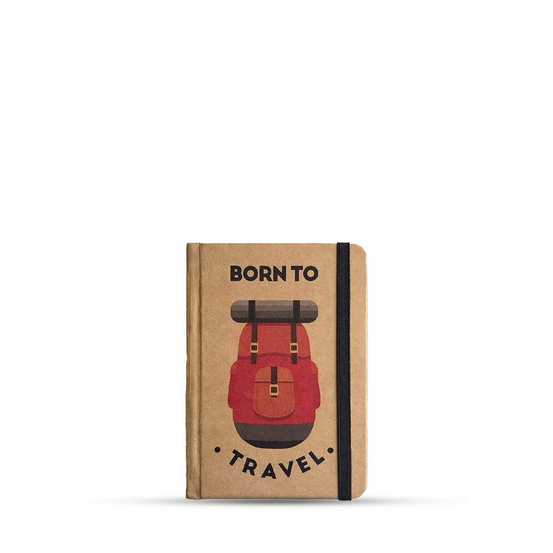 Mooch Quotes Khaki A6 Plain Notebook