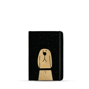 Mooch Shining Dog A5 Plain Notebook