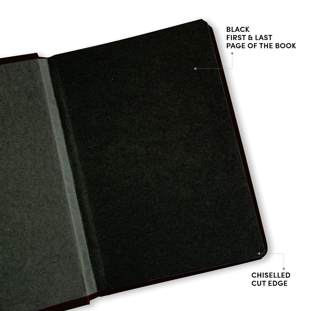 Mooch Shining Dog A5 Plain Notebook