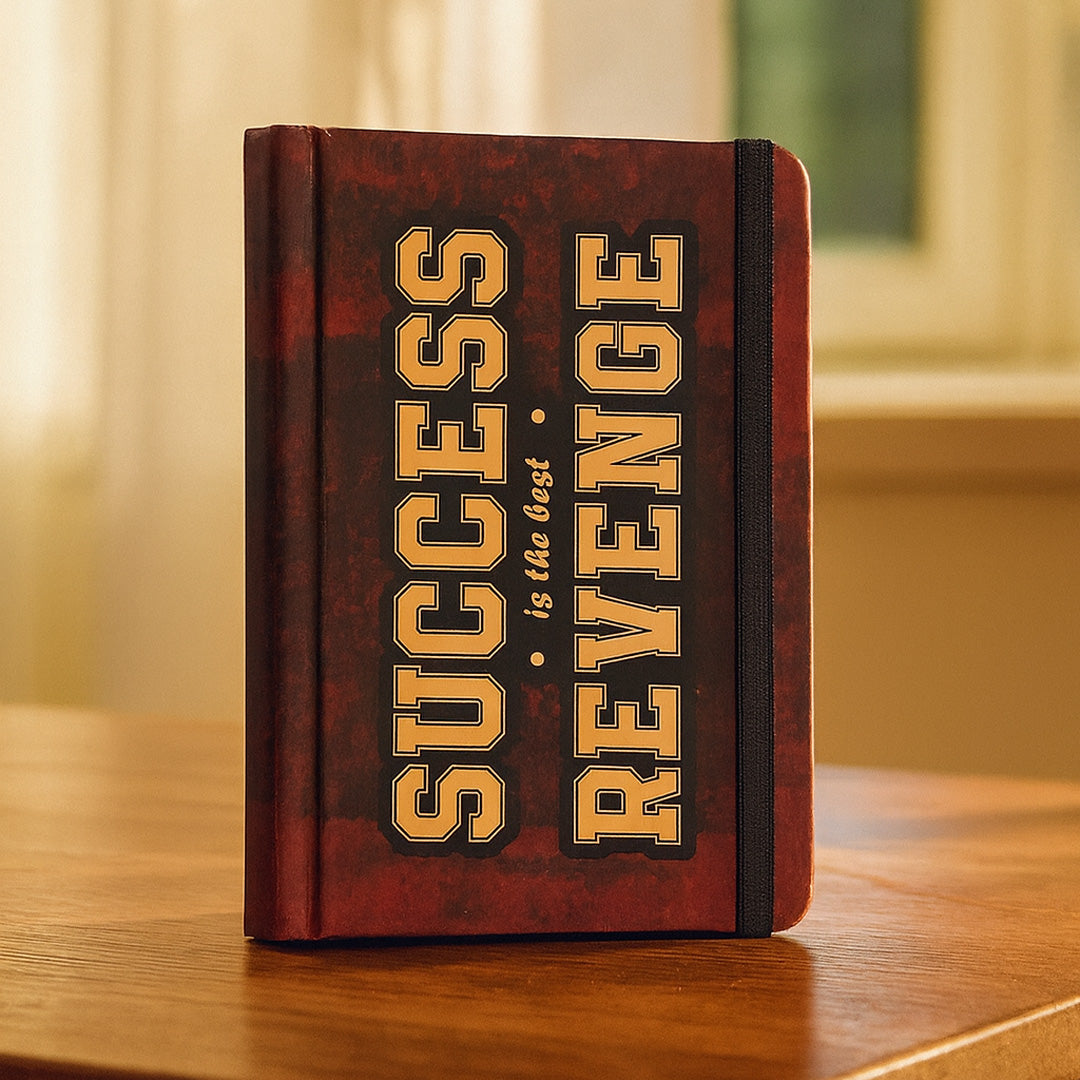 Mooch Success Is The Best Revenge A6 Plain Notebook
