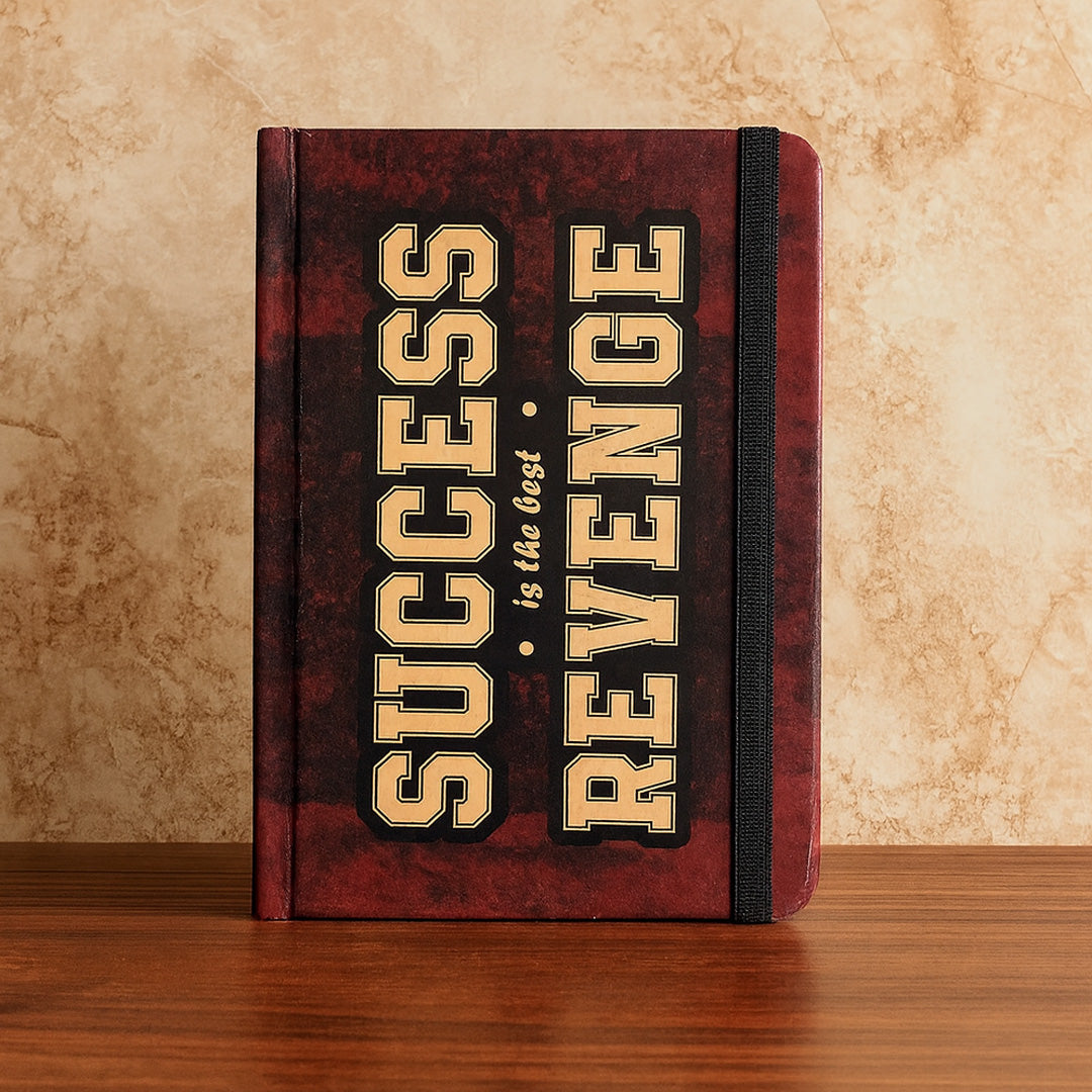 Mooch Success Is The Best Revenge A6 Plain Notebook
