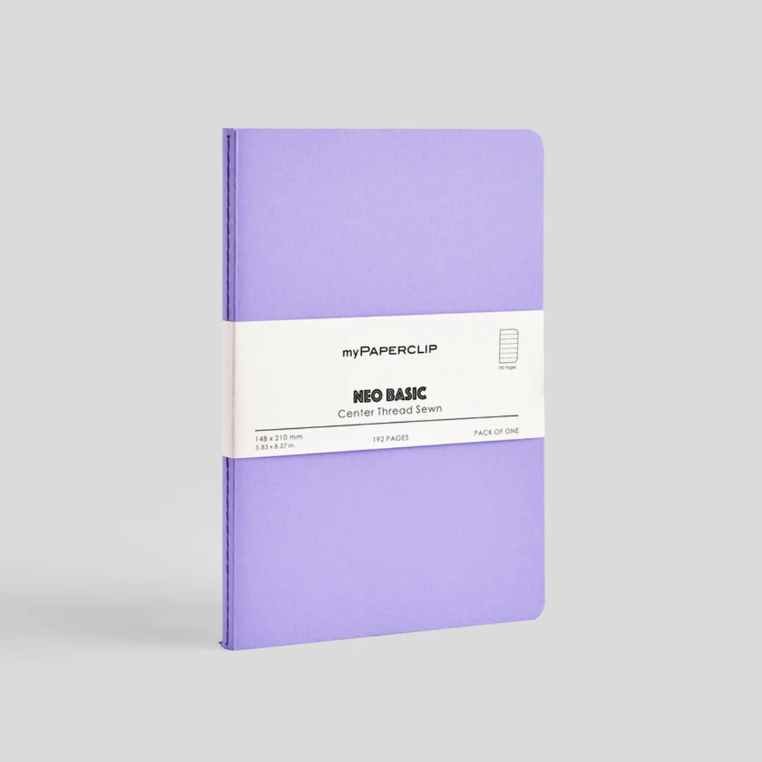 myPaperclip Neo Series Centre Thread Ruled Notebook