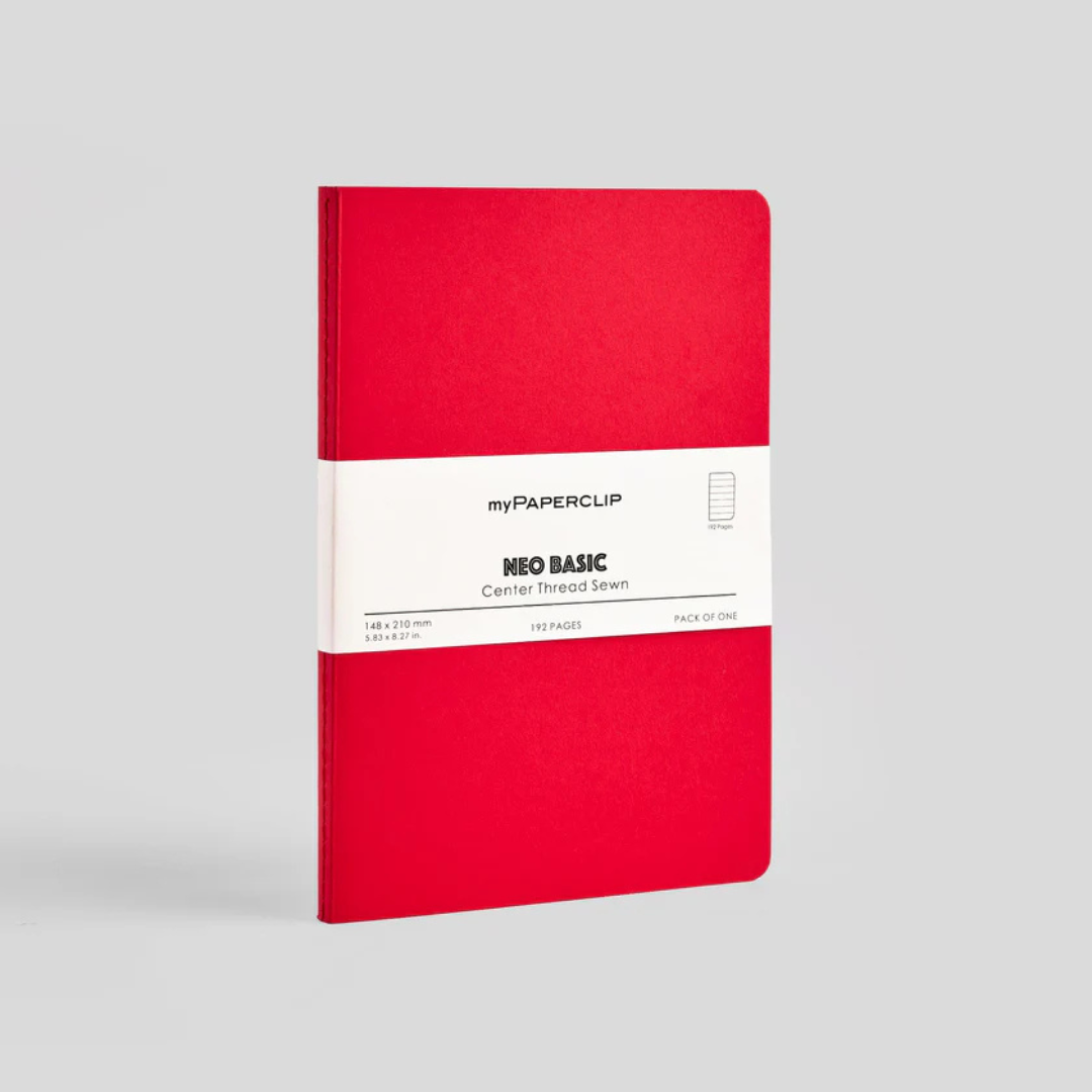 myPaperclip Neo Series Centre Thread Ruled Notebook