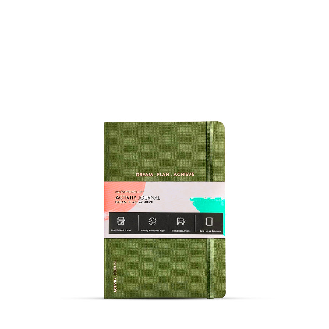 My Paperclip Activity Series Dream-Plan-Achieve Journal Notebook