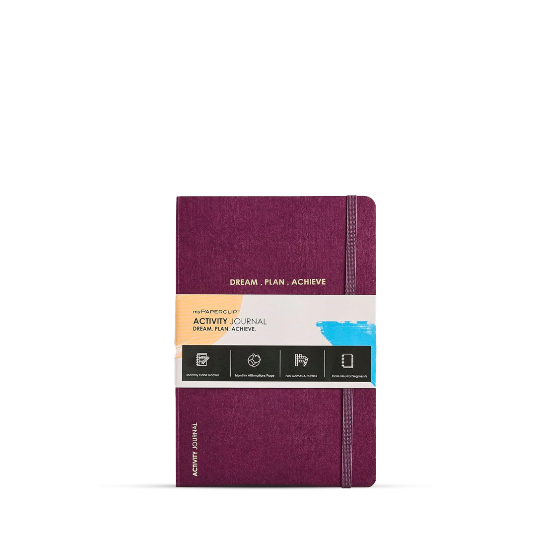 My Paperclip Activity Series Dream-Plan-Achieve Journal Notebook