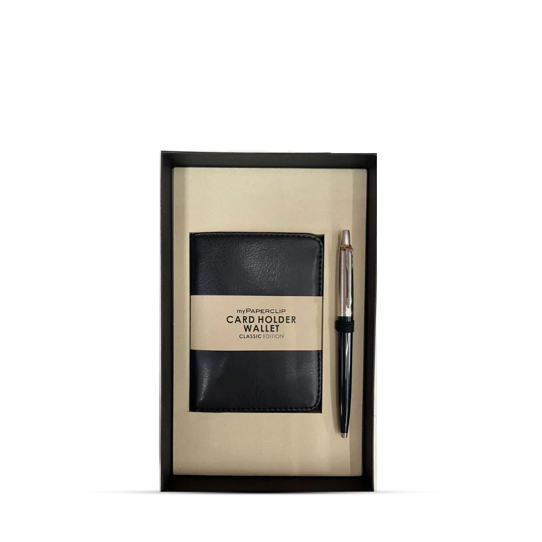 Mypaperclip Card Holder Wallet & Pen