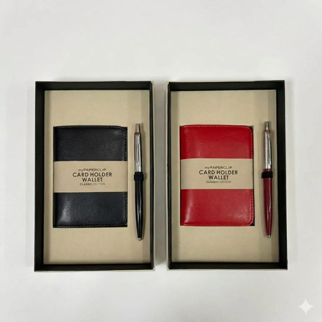 Mypaperclip Card Holder Wallet & Pen