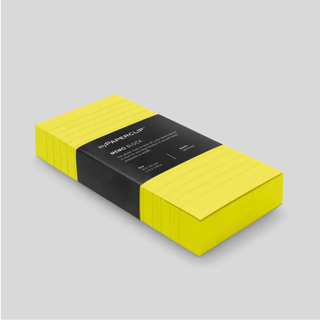 Mypaperclip Memo Block