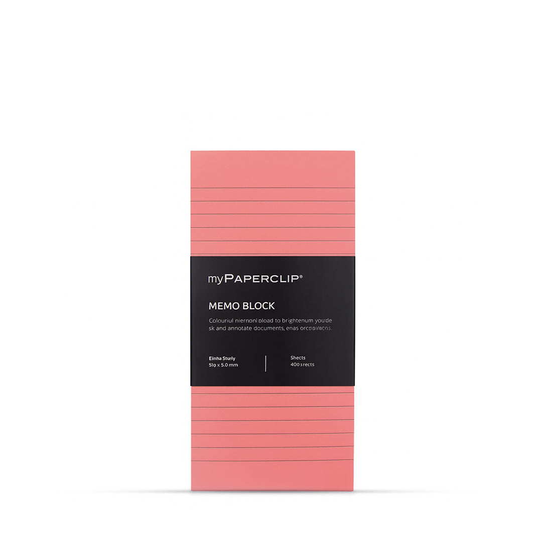 Mypaperclip Memo Block