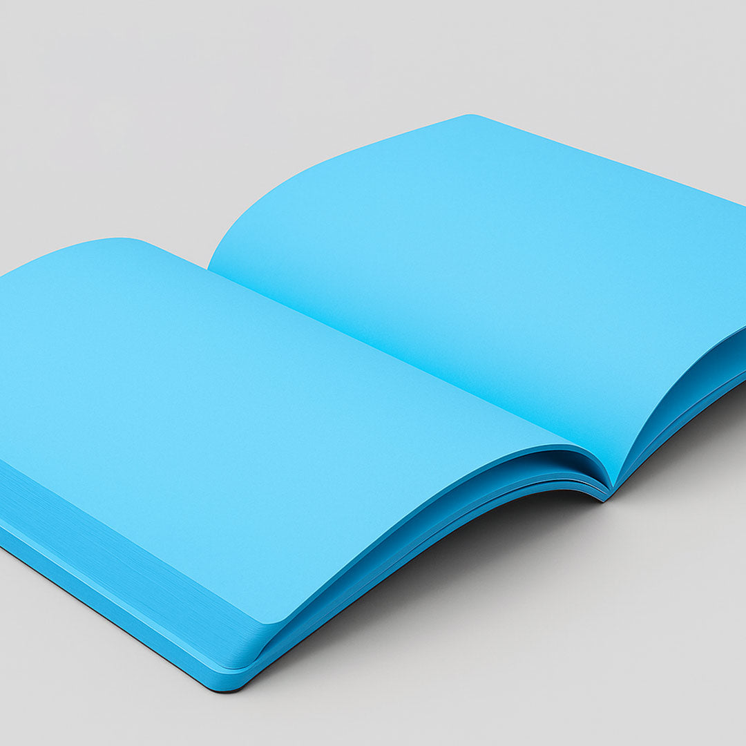 myPaperclip Play Series with PU Back A5 Plain Notebook