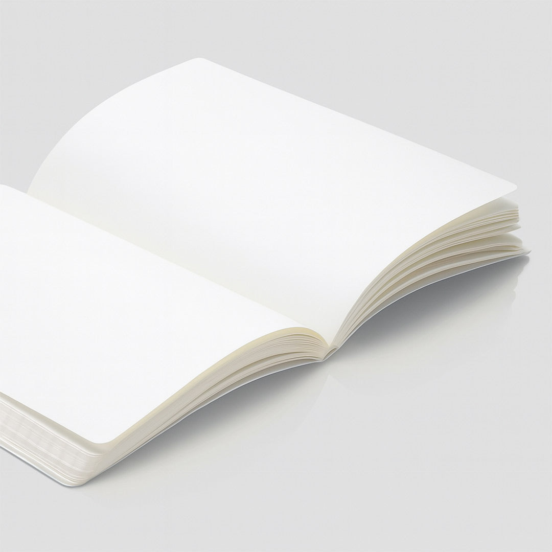 myPaperclip Signature Series Hand-drawn PU Back A5 Plain Notebook
