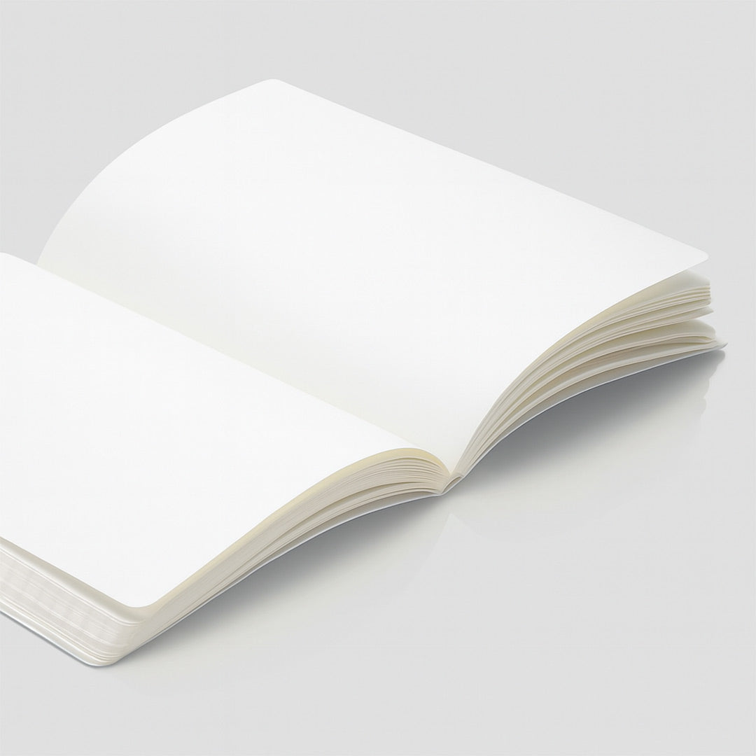 myPaperclip Signature Series Hand-drawn PU Back A5 Plain Notebook
