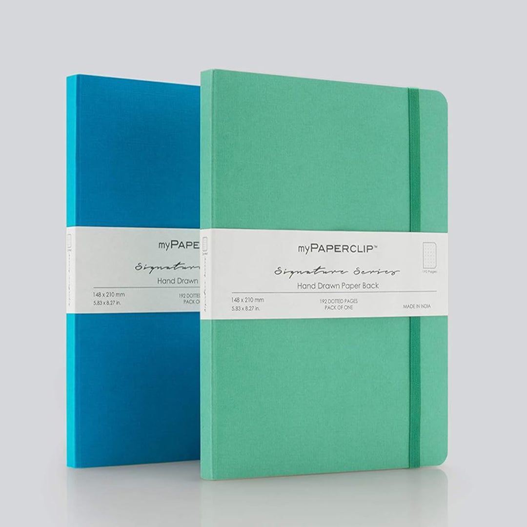 Mypaperclip Signature Series Paper Back A5 Ruled Notebook