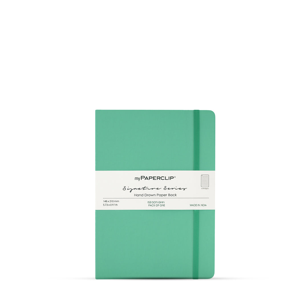 Mypaperclip Signature Series Paper Back A5 Ruled Notebook