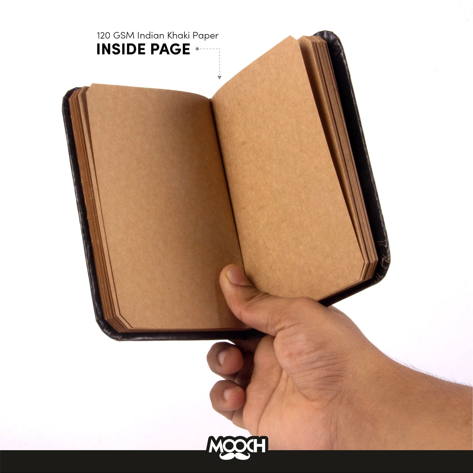 CHOCO PATTERN - Handcrafted Diary MOOCH DESIGN STUDIO