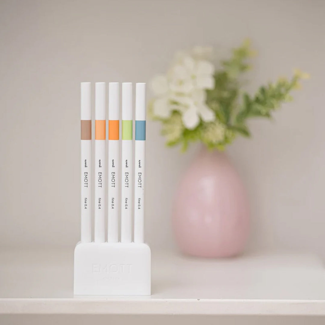Uni Emott Pens 5-color set