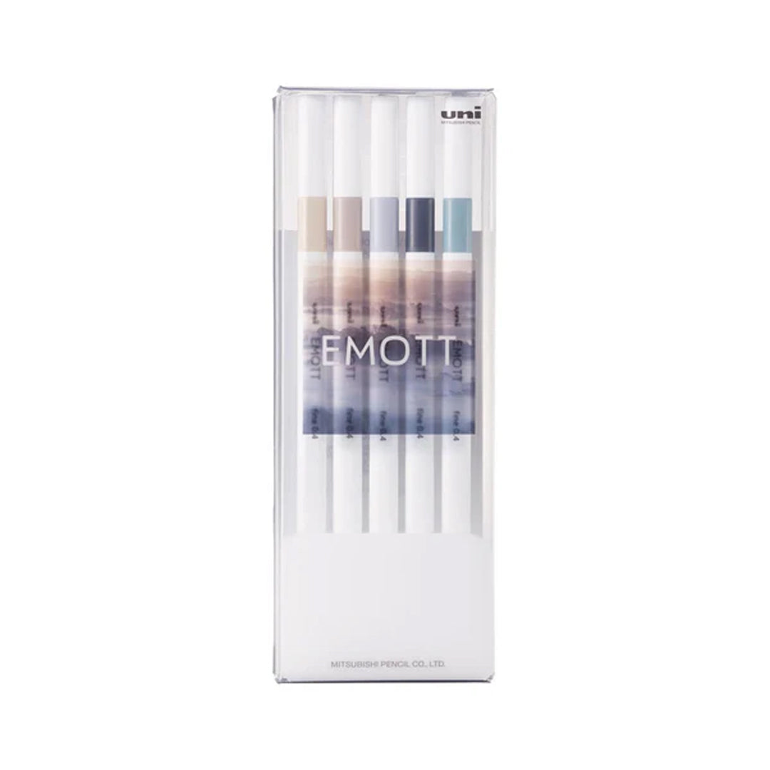 Uni Emott Pens 5-color set