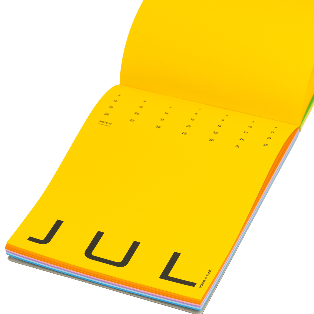 Numic 2026 Colorpad Planner