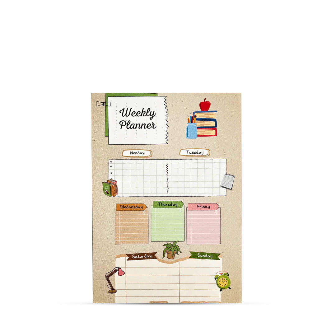 Numic A5 Weekly Planner Notepad