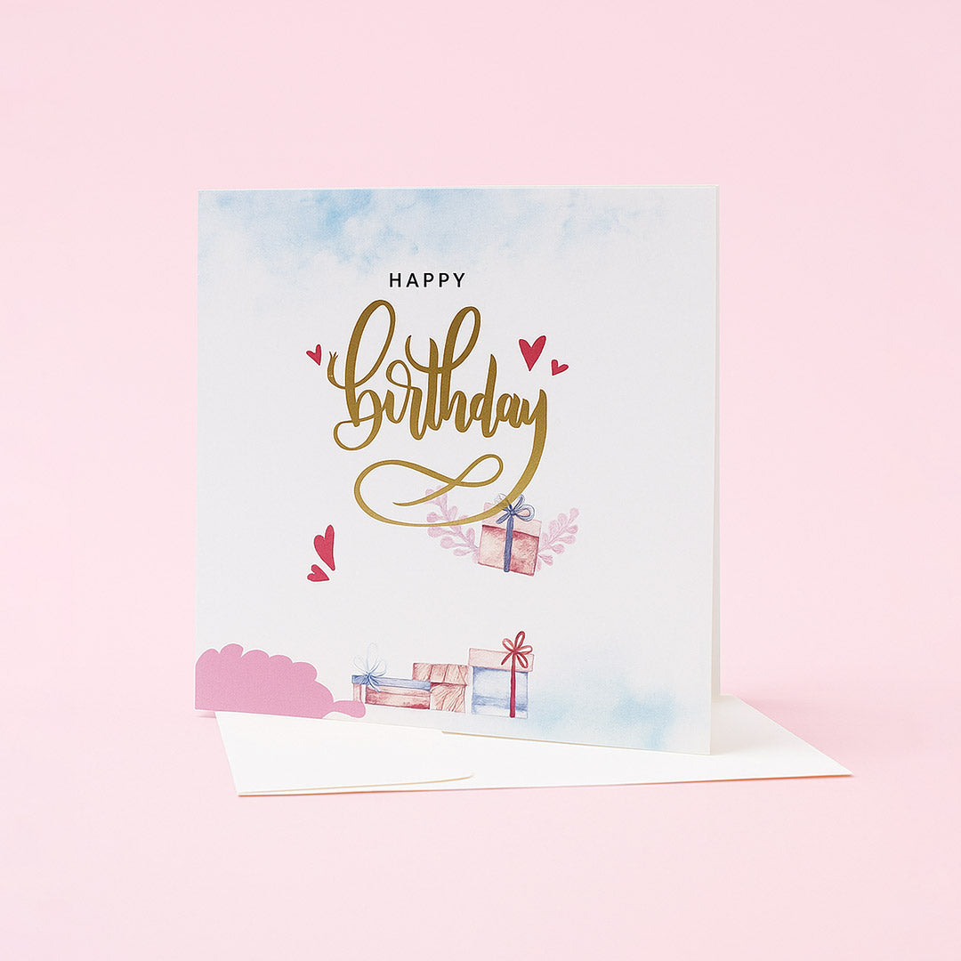 Numic Greeting Card - Happy Birthday Pack of 1