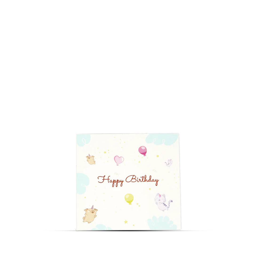 Numic Greeting Card - Happy Birthday Pack of 1