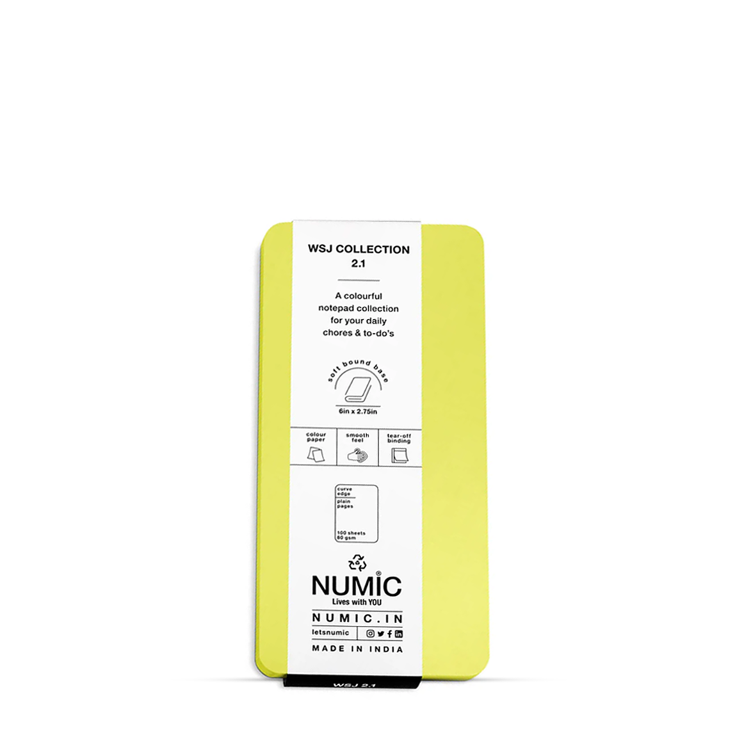 Numic W.S.J. 2.1 Memo Pad